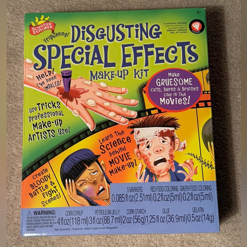 Disgusting Special Effects Make-Up Kit